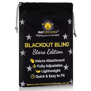 Daydreamer Blinds "Stars Edition" Blackout Blind with VELCRO® Brand Fasteners